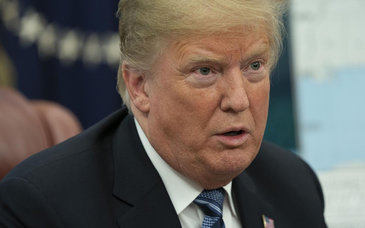 USA president Donald Trump.