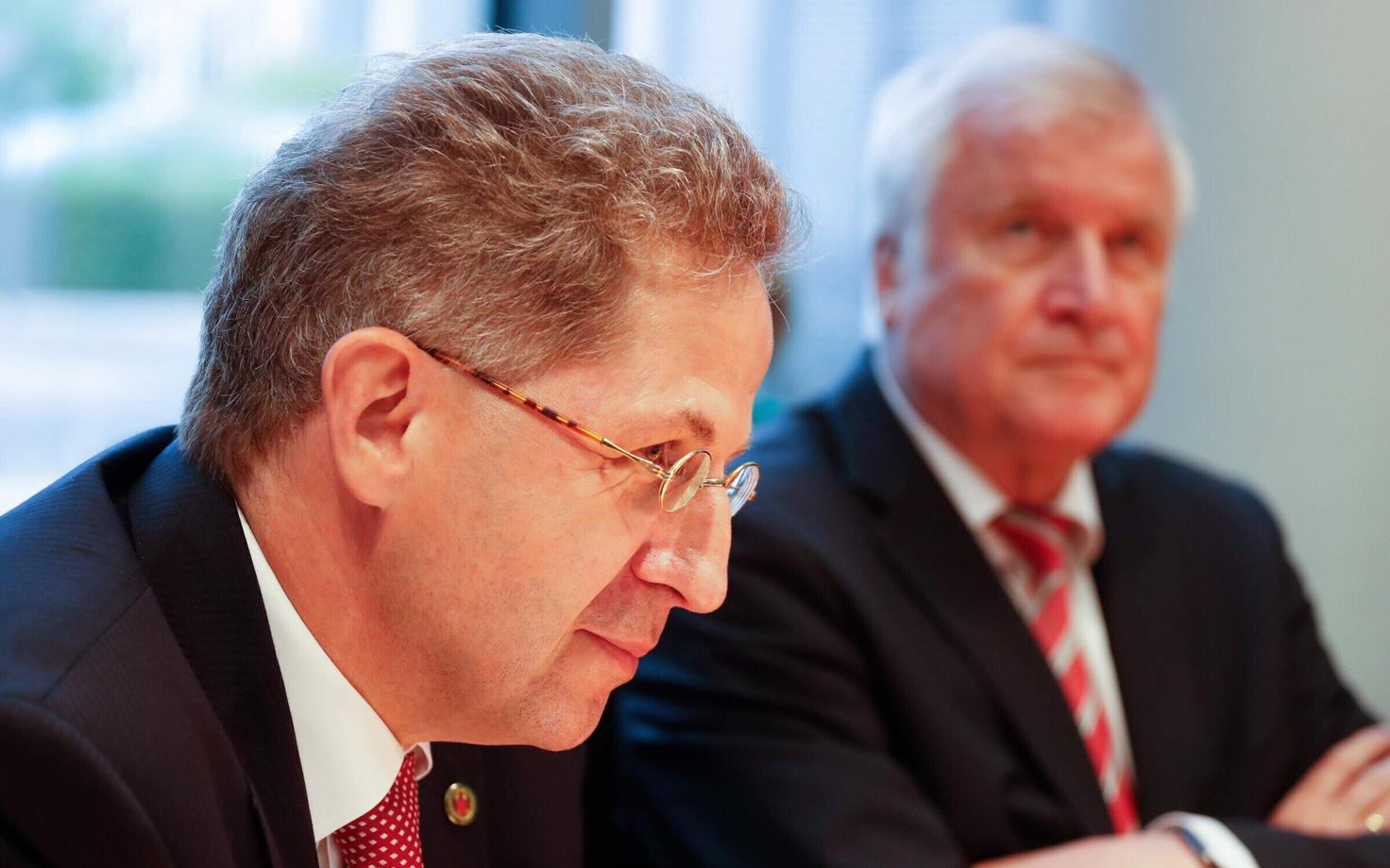 BfV juht Hans-Georg Maassen (vasakul) ja siseminister Horst Seehofer.