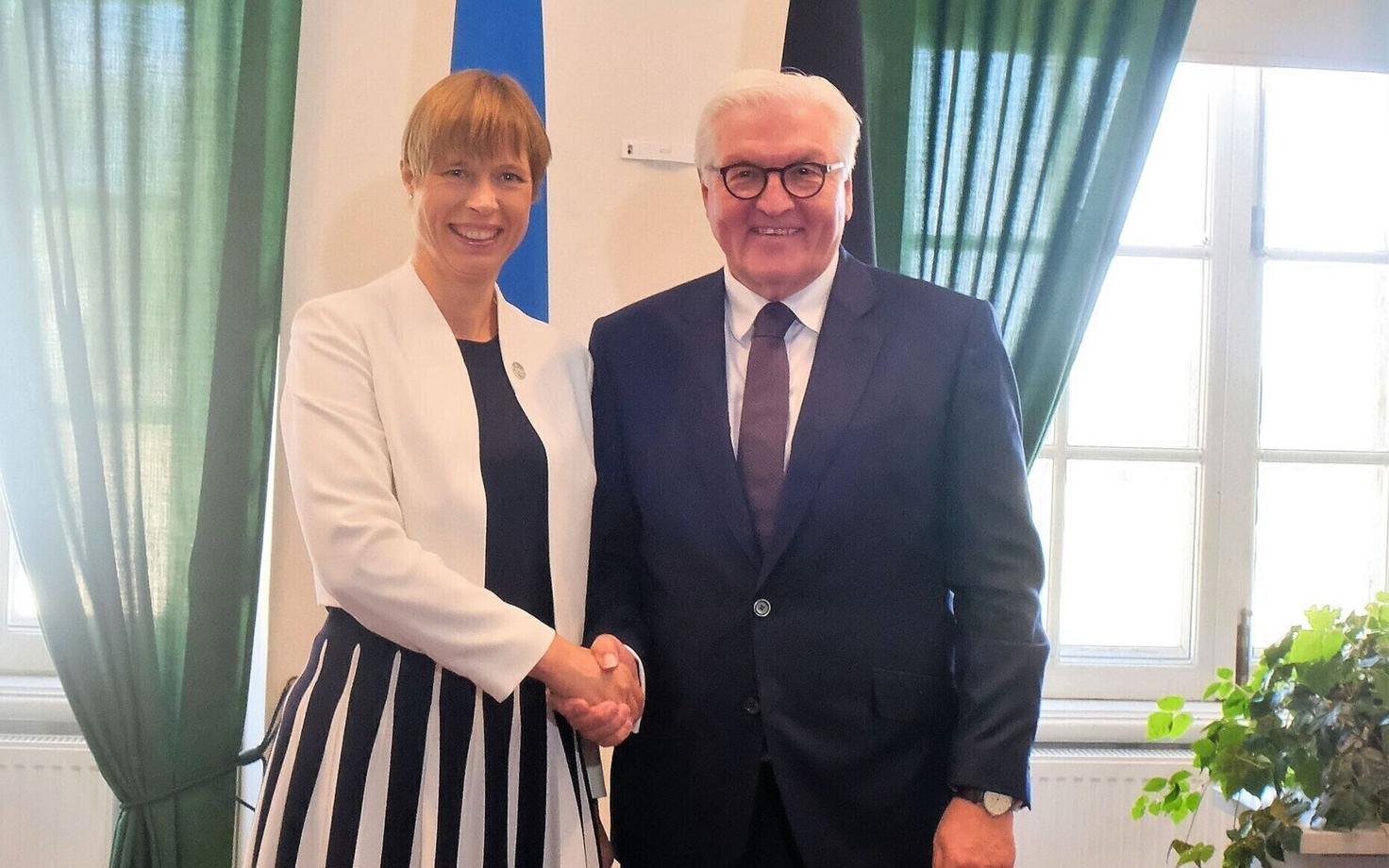 President Kersti Kaljulaid kohtus Saksamaa presidendi Frank-Walter Steinmeieriga.