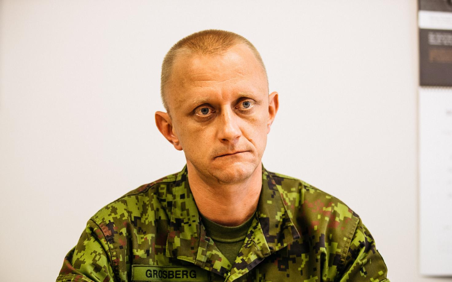 Kaitseväe luurekeskuse ülem kolonelleitnant Margo Grosberg