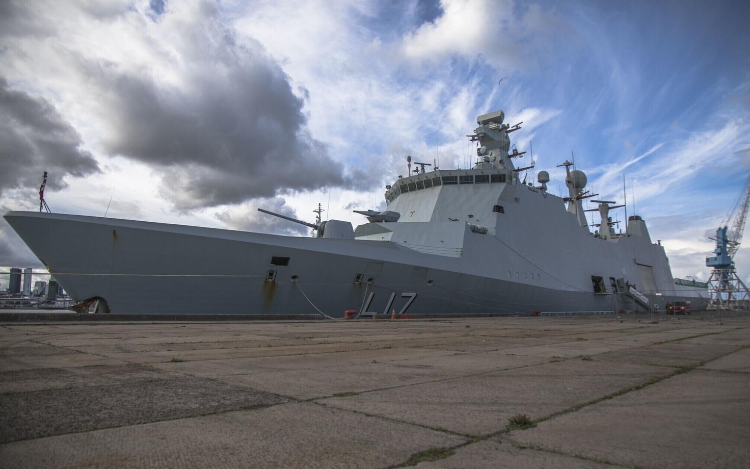 NATO 1. alalise mereväegrupi ja Baltroni sõjalaevad Eestis 2018. aasta septembris..