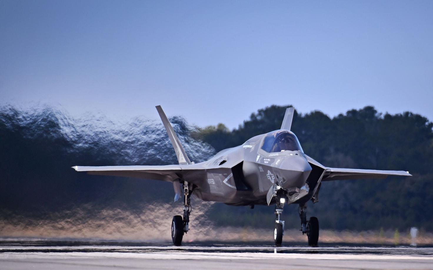 Varghävitaja F-35 Lõuna-Carolinas Beaufortis.