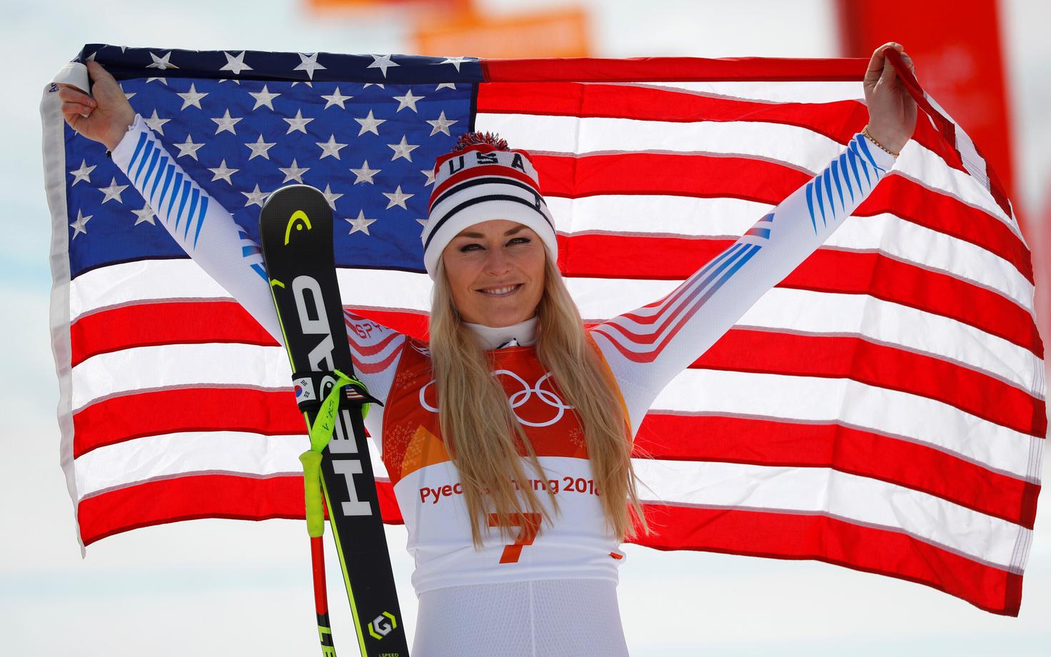 Lindsey Vonn PyeongChangi OM-il