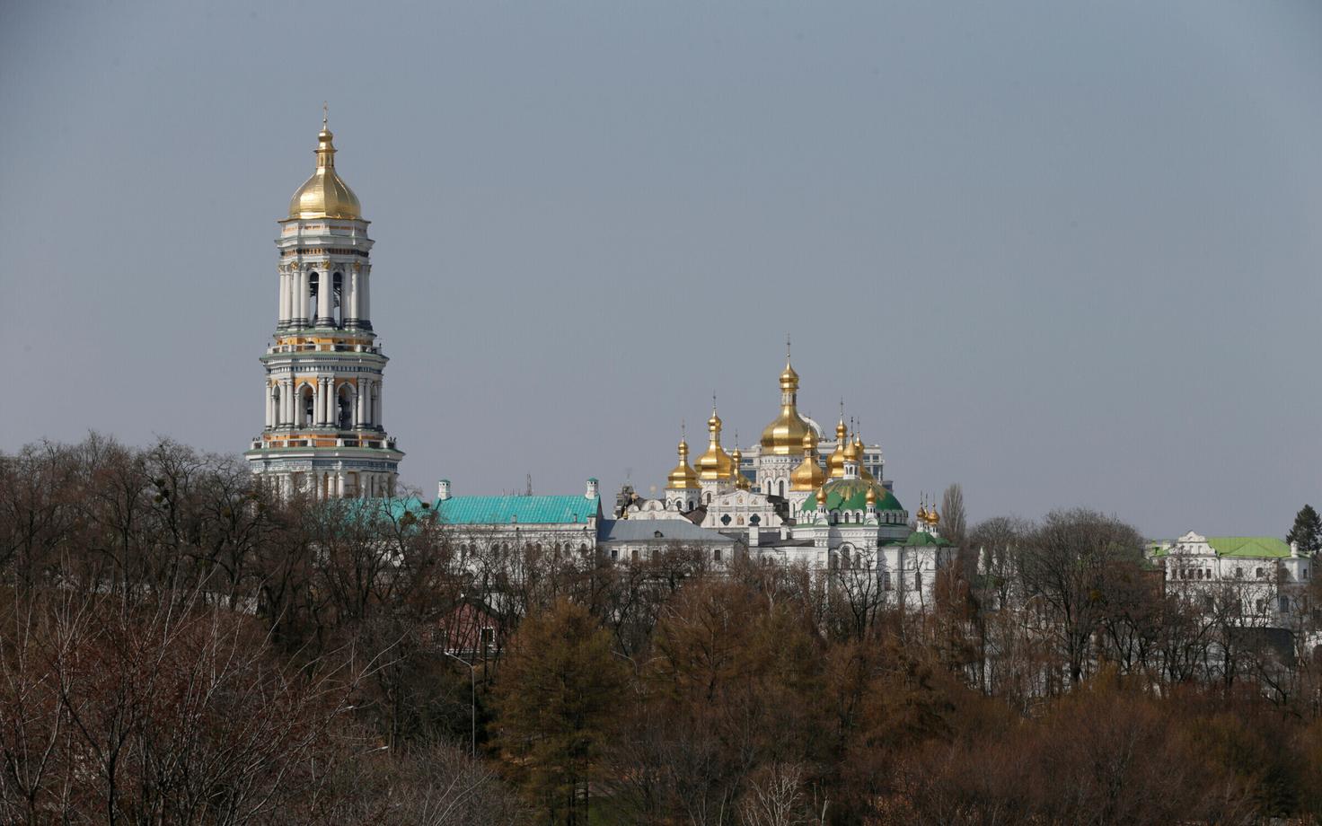 Kiievis asuv ajalooline Petšerski klooster, mis on Moskva patriarhaadi valduses.