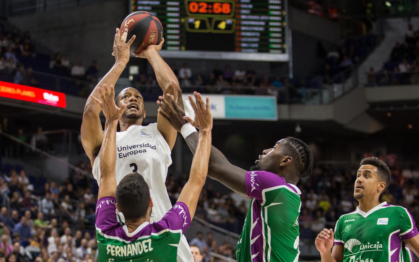 Anthony Randolph (palliga) viskas Madridi Reali eest 11 punkti