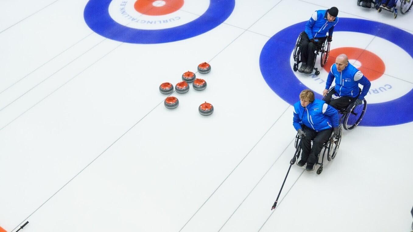 Eesti ratastooli-jääkeegli võistkond