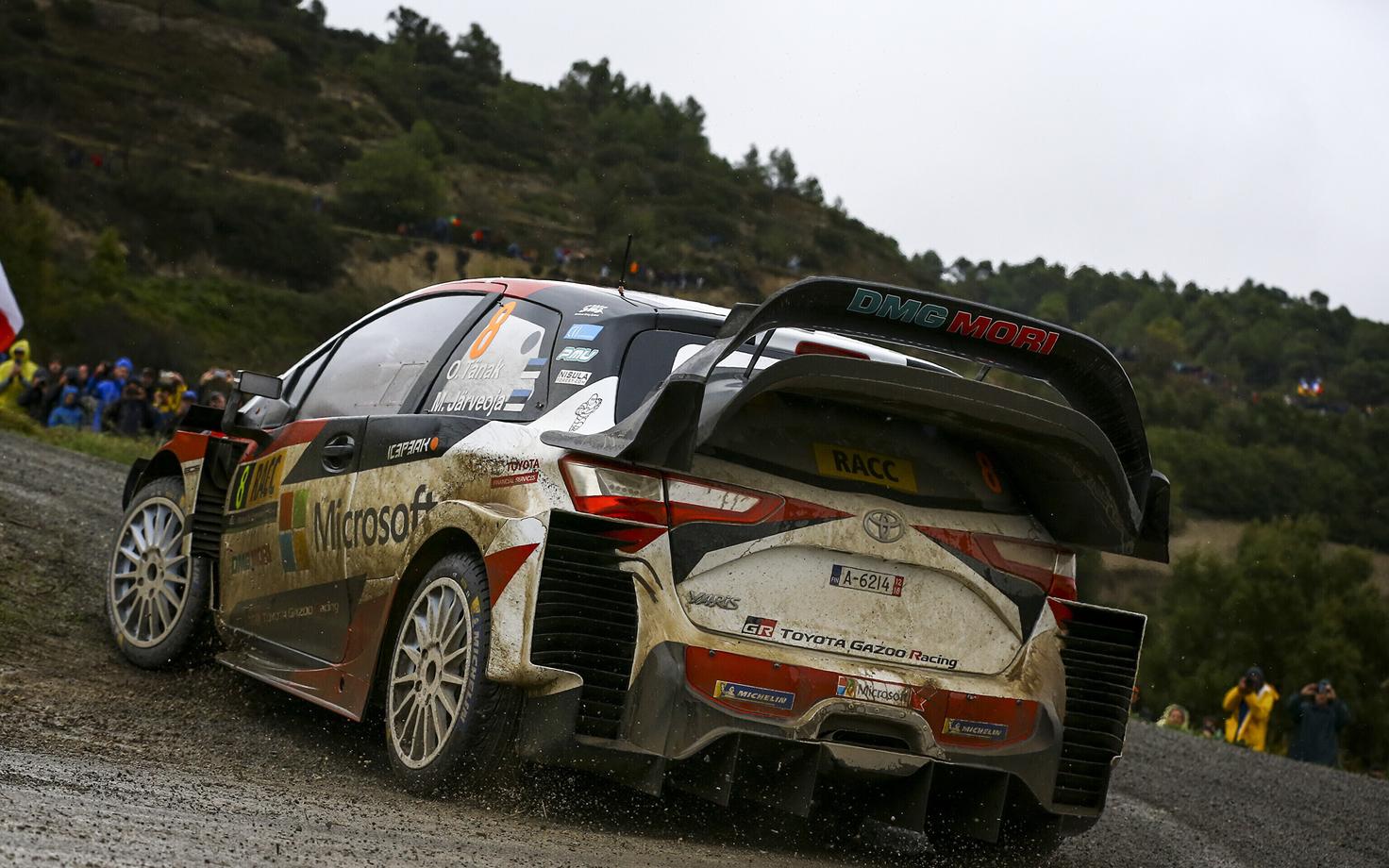 Ott Tänak - Martin Järveoja Kataloonia MM-rallil