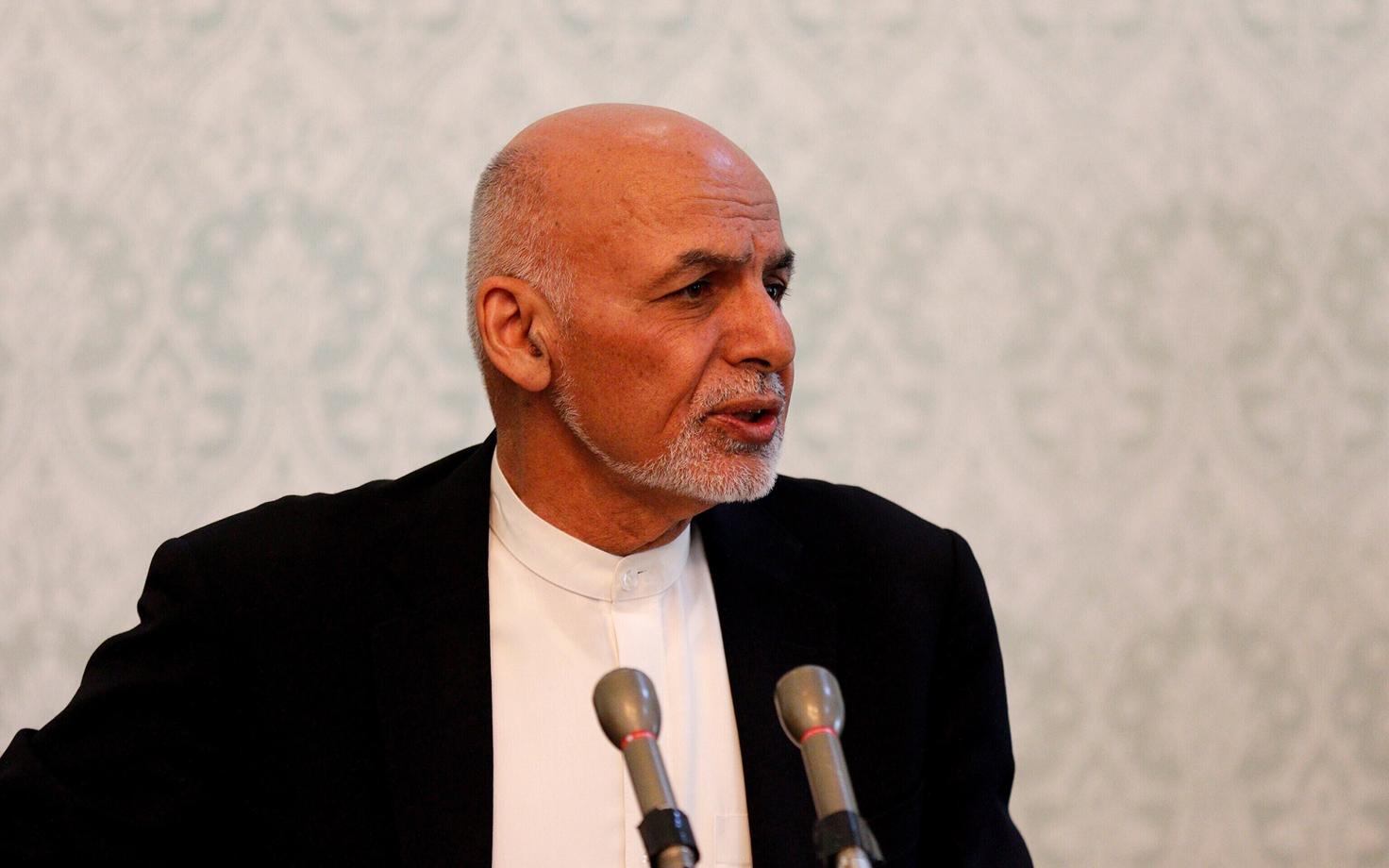 Afganistani president Mohammad Ashraf Ghani.