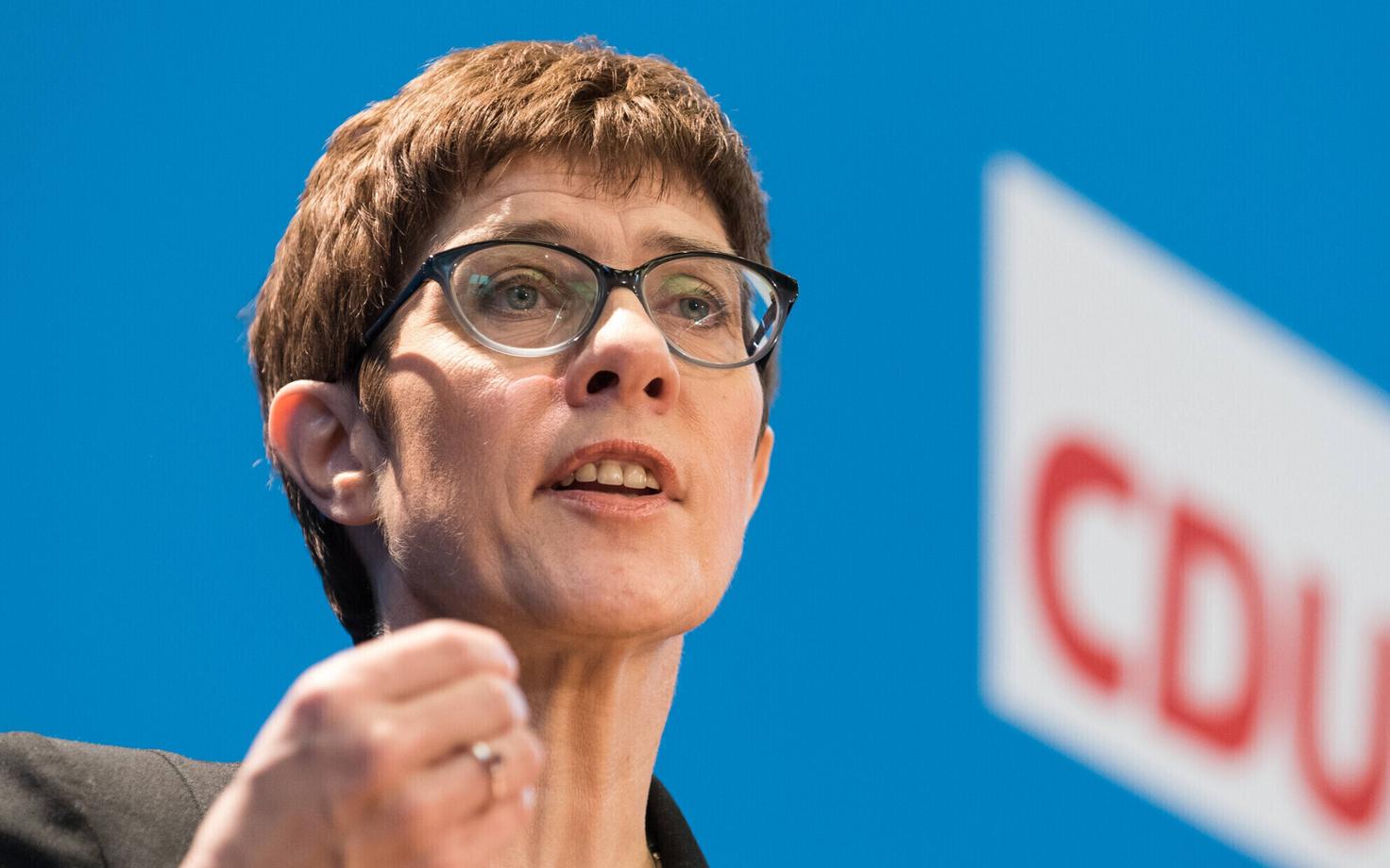 CDU peasekretär Annegret Kramp-Karrenbauer.