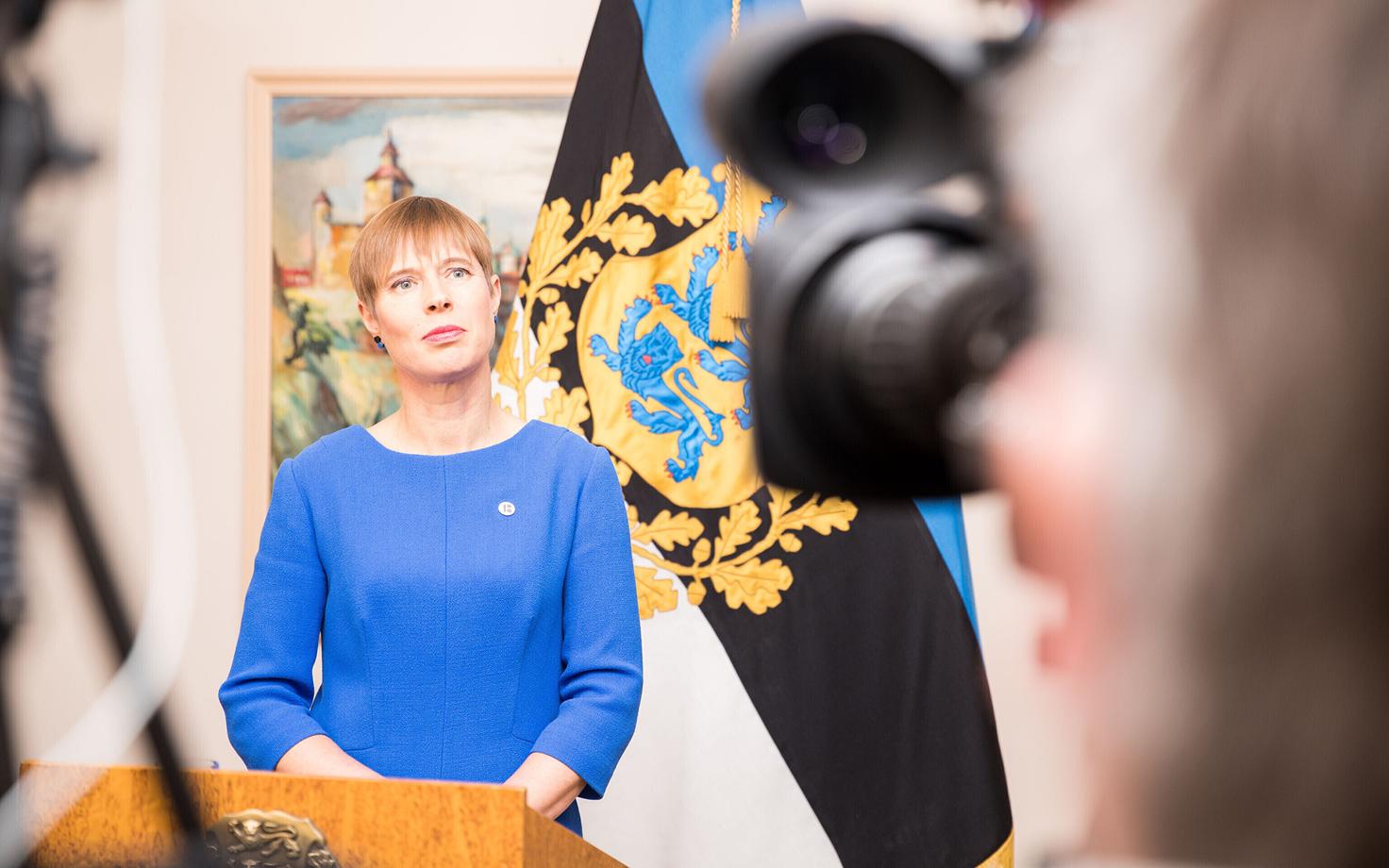 President Kersti Kaljulaid.