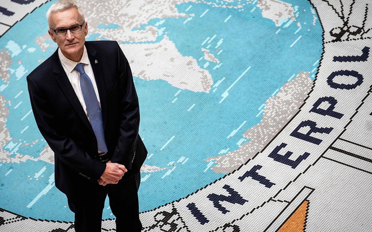 Interpoli peasekretär sakslane Jürgen Stock.