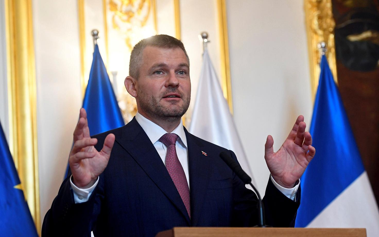 Slovakkia peaminister Peter Pellegrini.