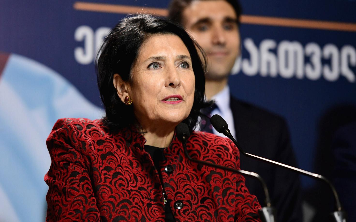 Новый президент Грузии Саломе Зурабишвили