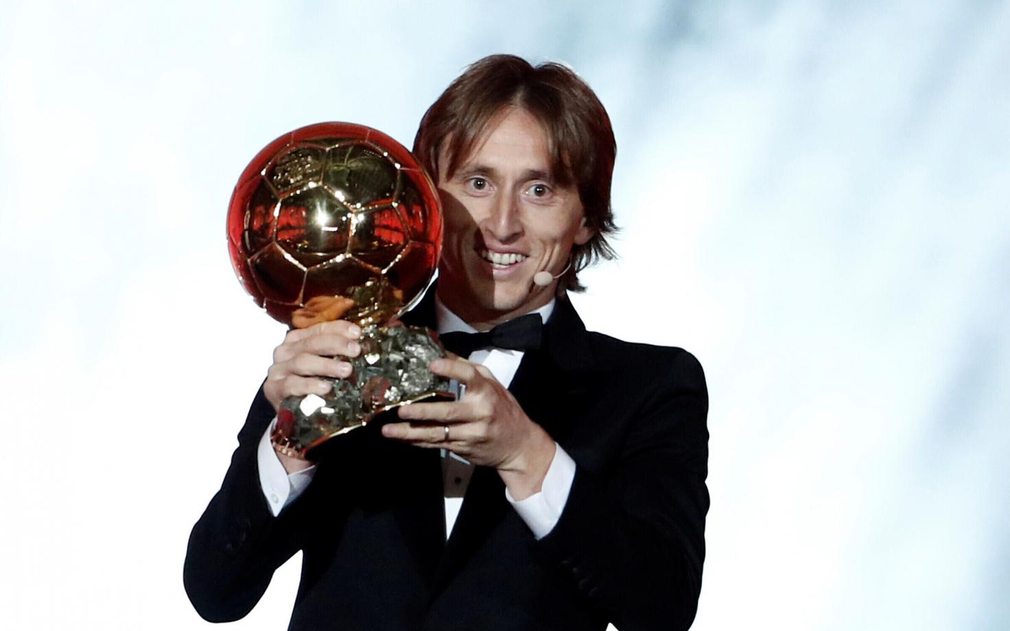 Модрич стал первым футболистом из Хорватии, получившим