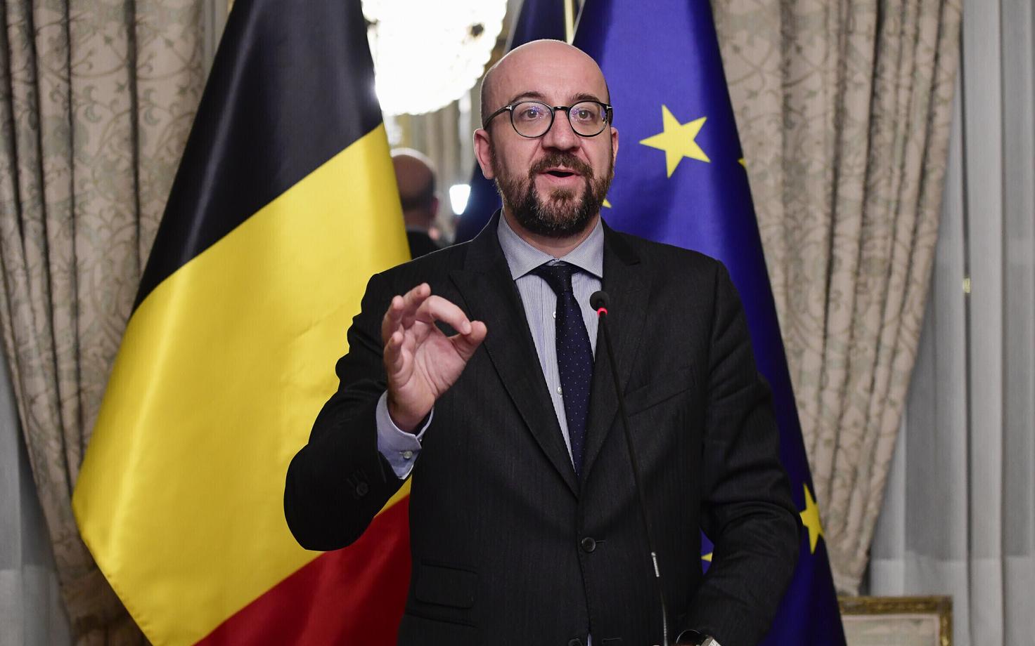 Belgia peaminister Charles Michel.