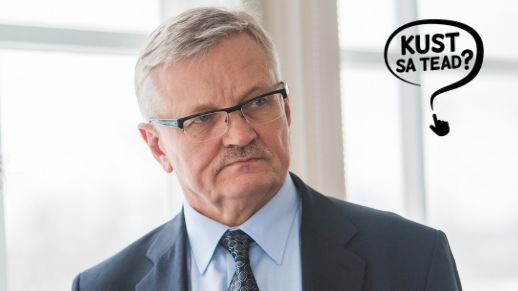 Maaeluminister Tarmo Tamm.