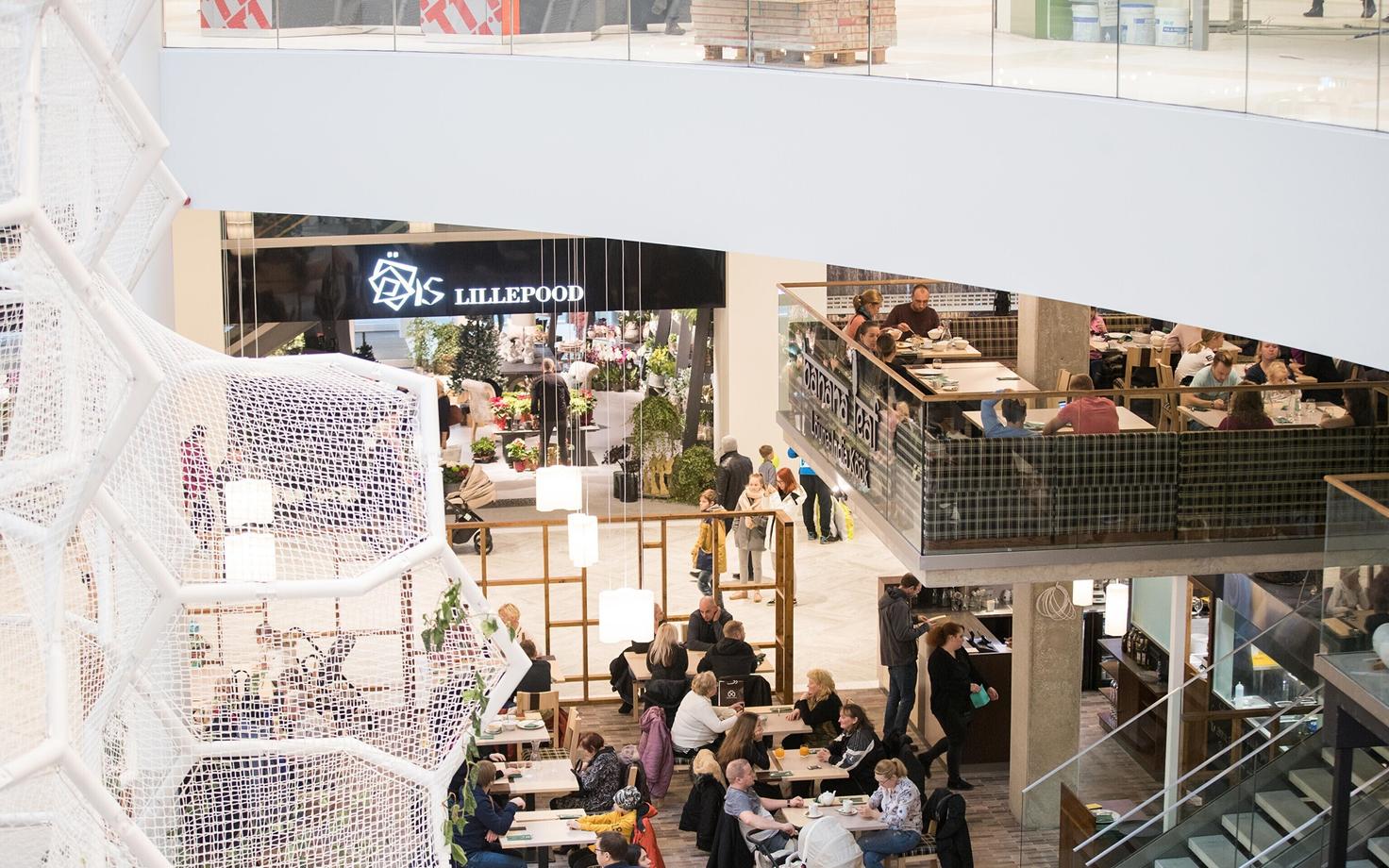 Üks enim töökäsi ootavaid valdkondi on kaubandus. Pildil hiljuti Tallinnas avatud kaubanduskeskus T!