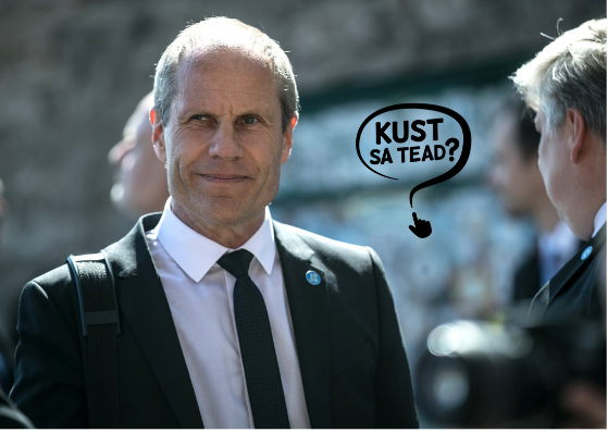 Rahandusminister Toomas Tõniste.