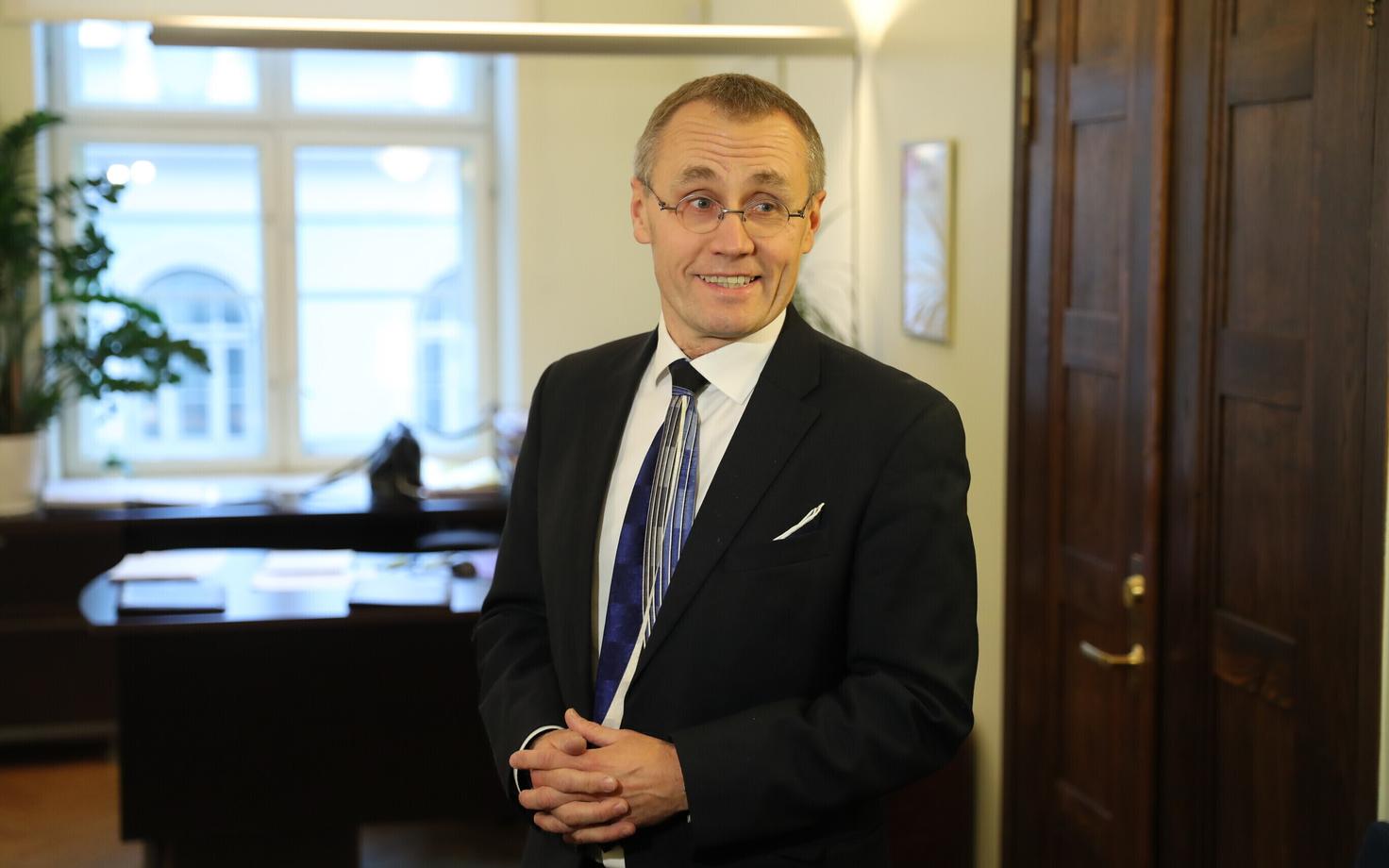 Министр культуры Тынис Лукас.