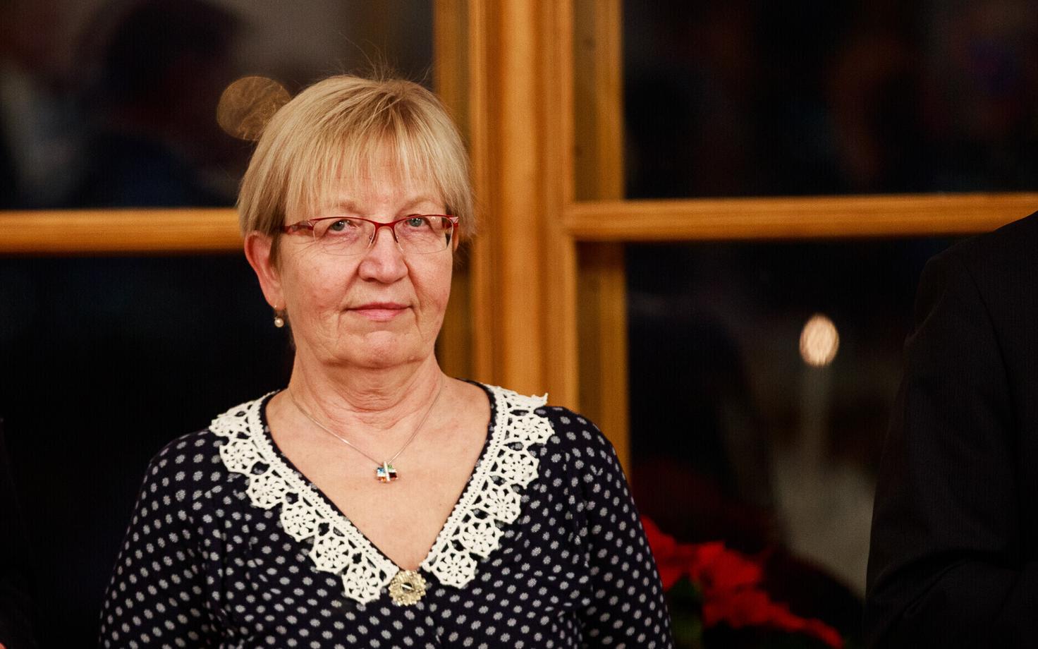 Uute akadeemikute inaugureerimine. Anne Kahru.