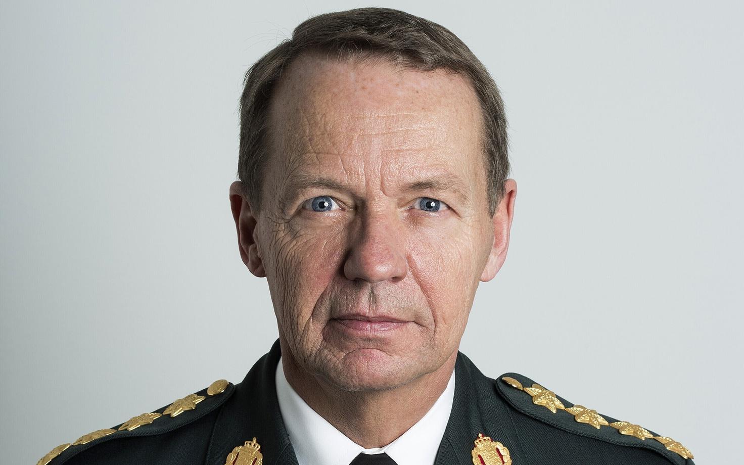 Taani kaitseväe juhataja kindral Bjørn Bisserup.
