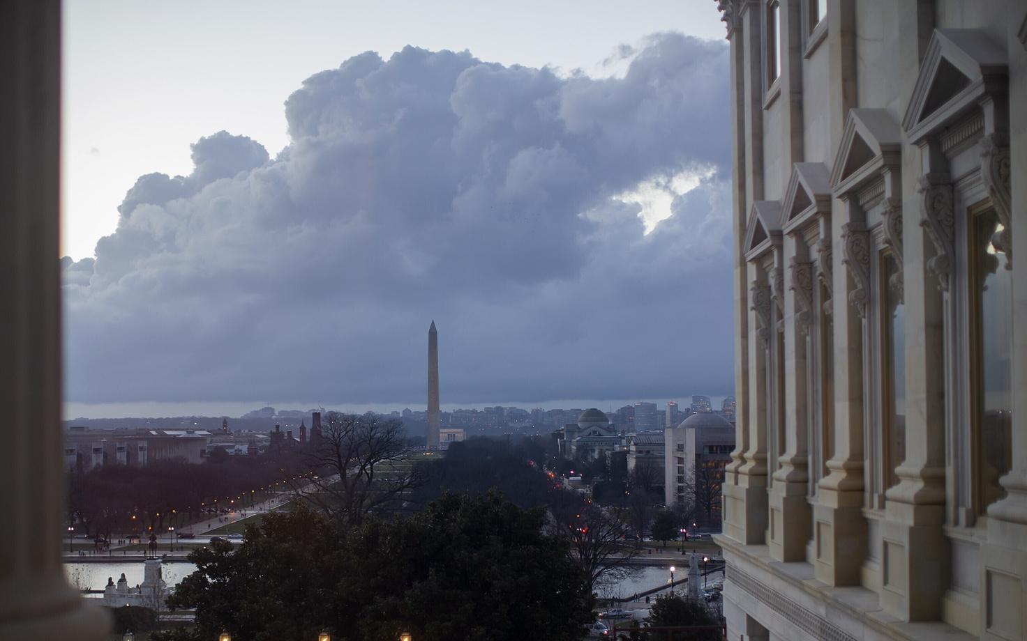 Vaade USA kongressi hoonest Washingtonile.