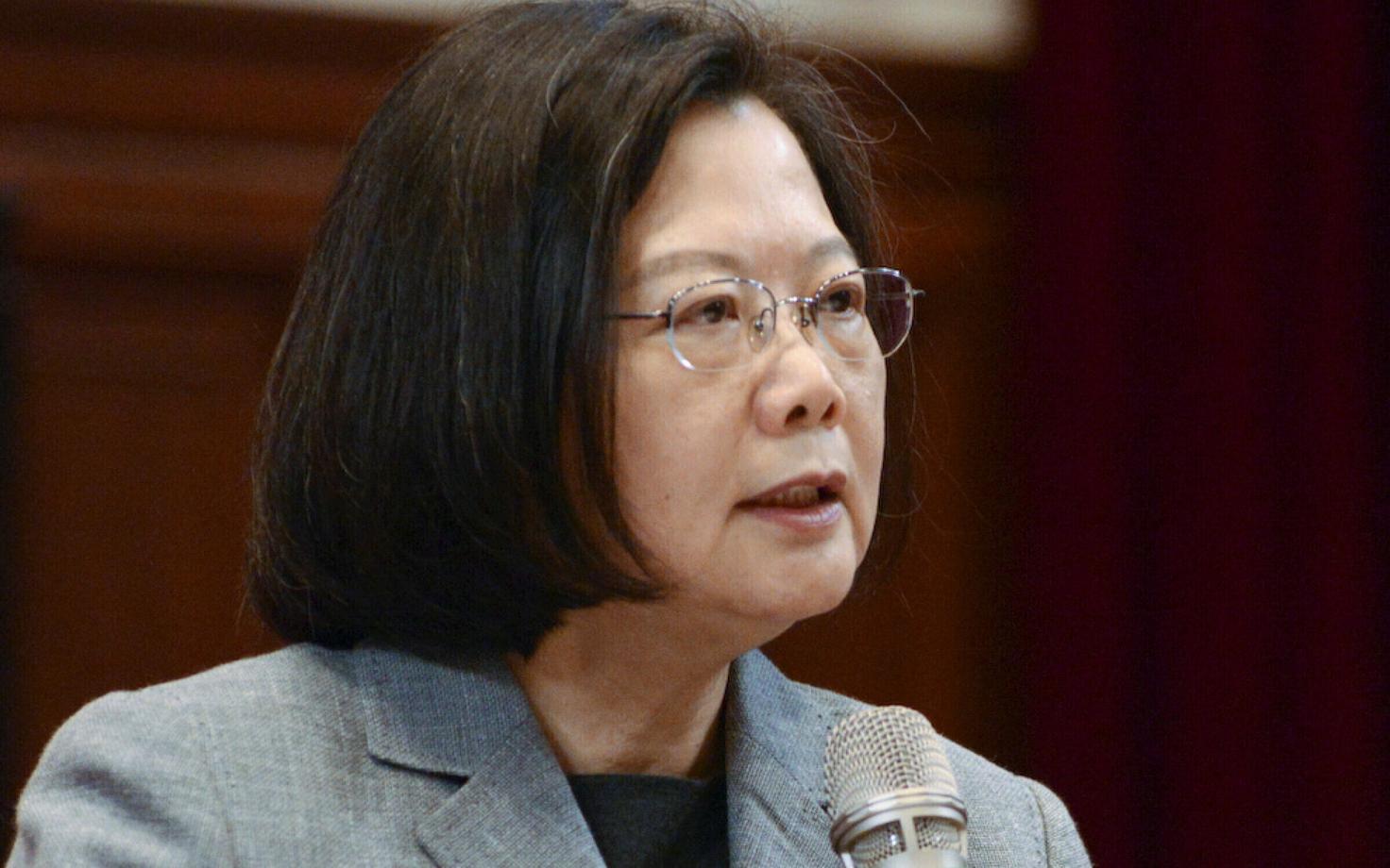 Президент Тайваня Цай Инвэнь.