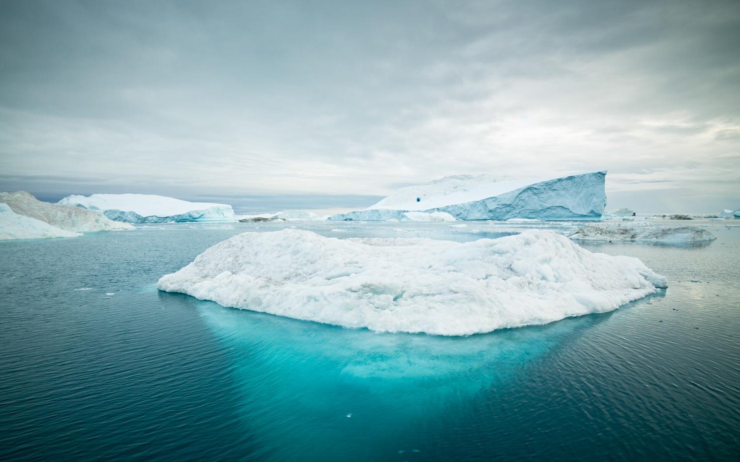 Jäämägi Gröönimaa lähistel.