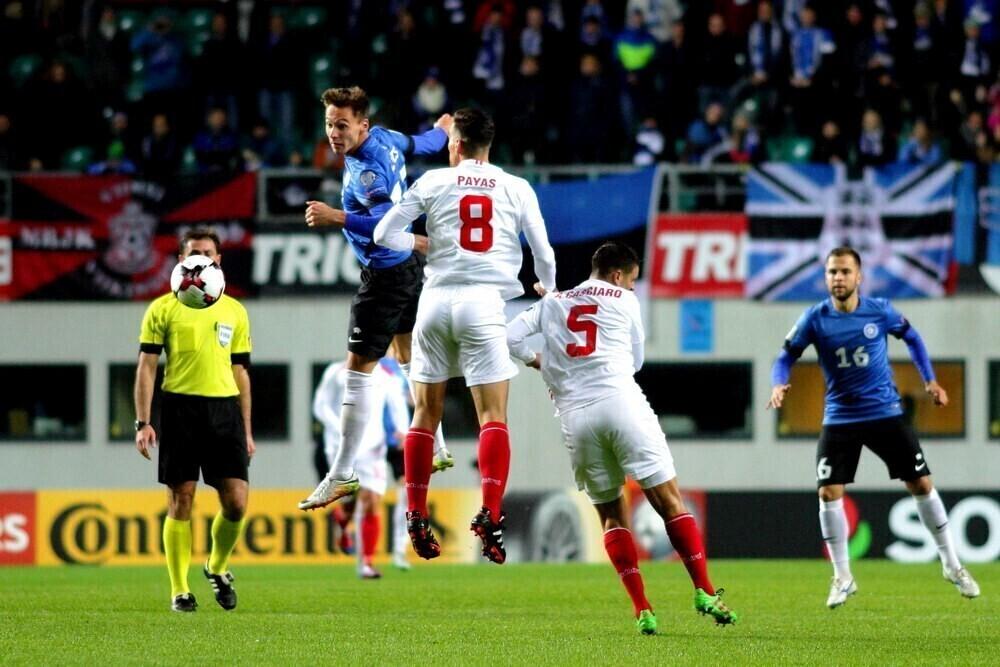 В октябре 2016 года сборная Эстонии победила Гибралтар в Таллинне со счетом 4:0.