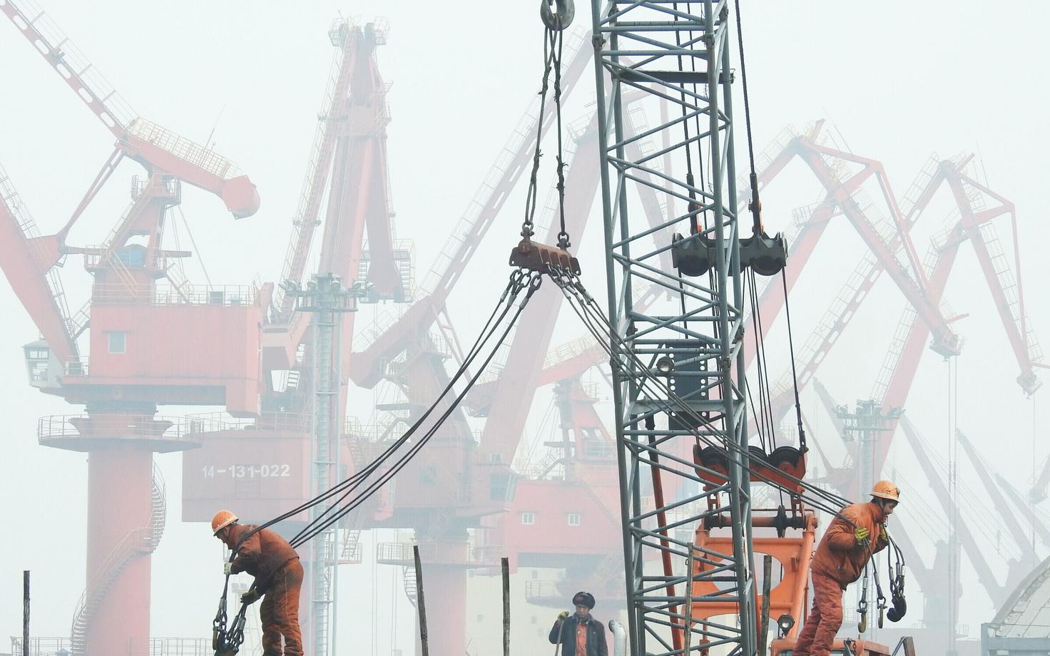 Lianyungangi sadam Hiinas.