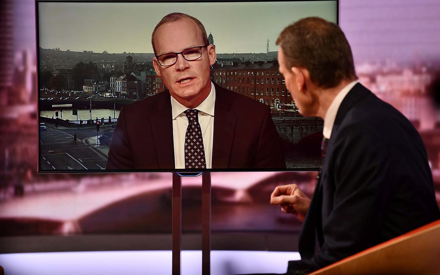 Iiri Vabariigi välisminister Simon Coveney BBC eetris.