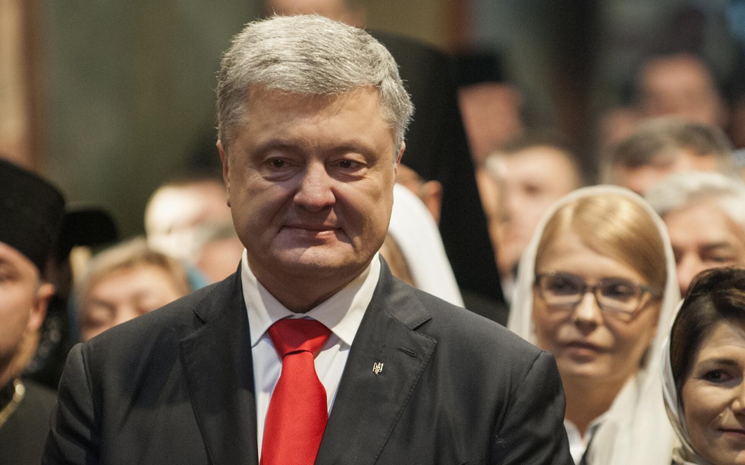 Петр Порошенко и Юлия Тимошенко.