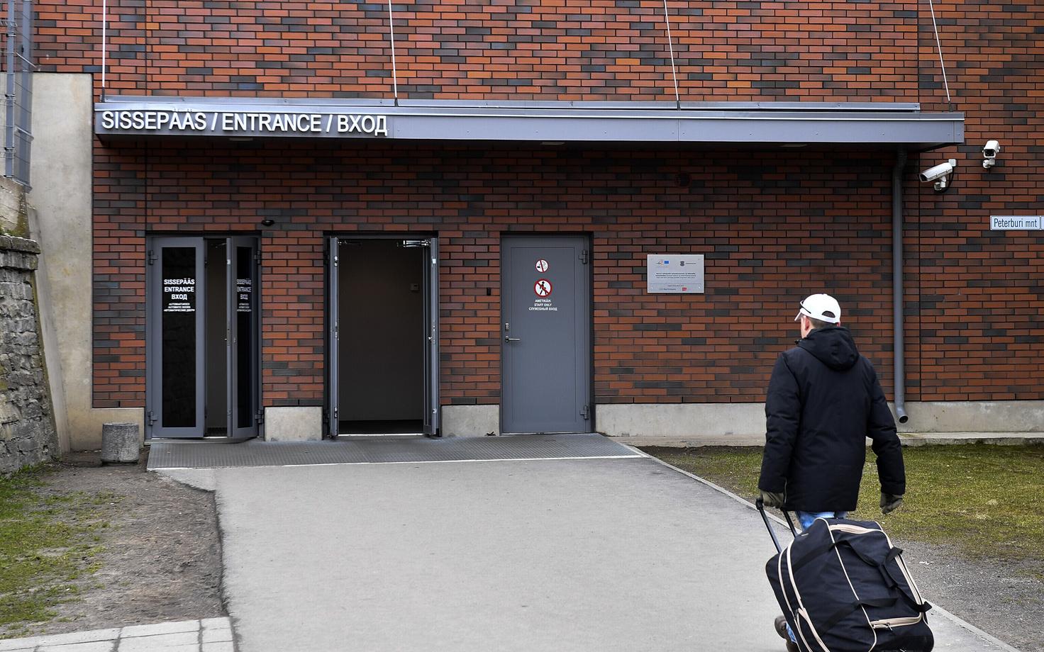 Пограничный пункт Нарва-1. Иллюстративная фотография.