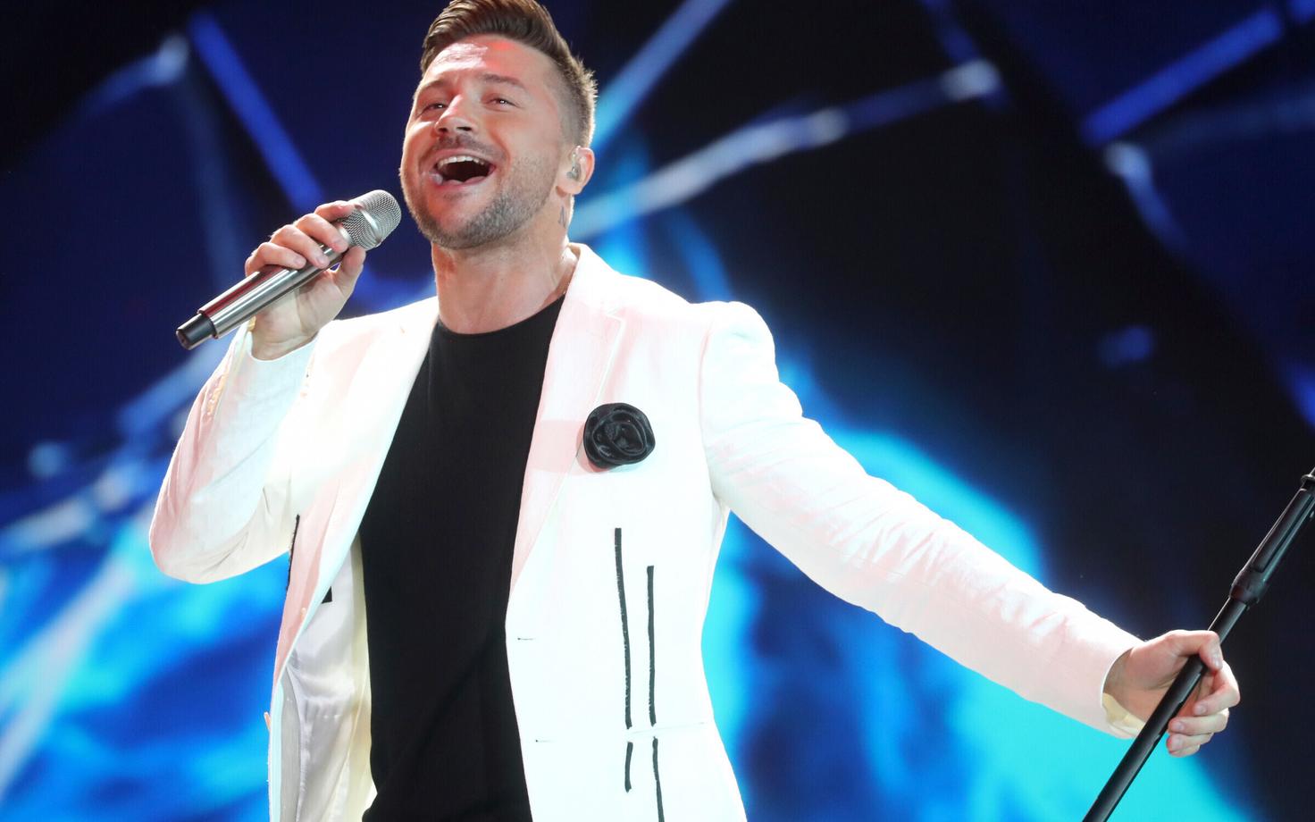 Российский певец Сергей Лазарев.