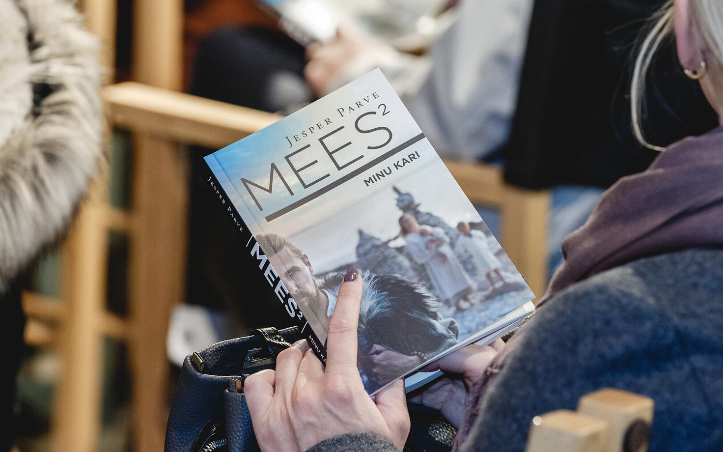 Jesper Parve raamatuesitlus.
