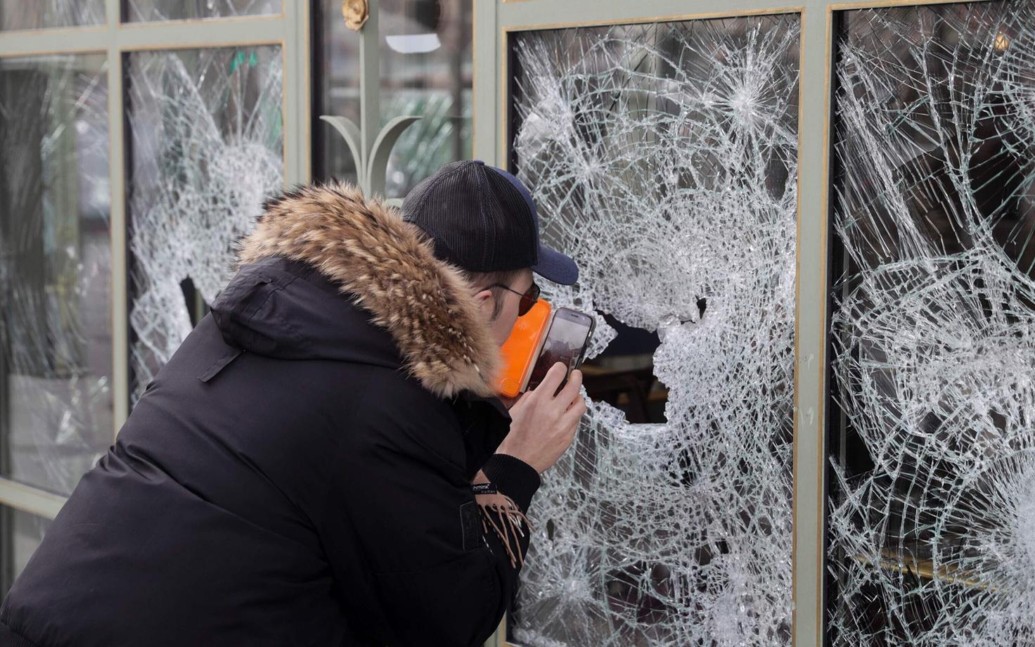 Беспорядки в минувшую субботу стали самими крупными за всю историю движения