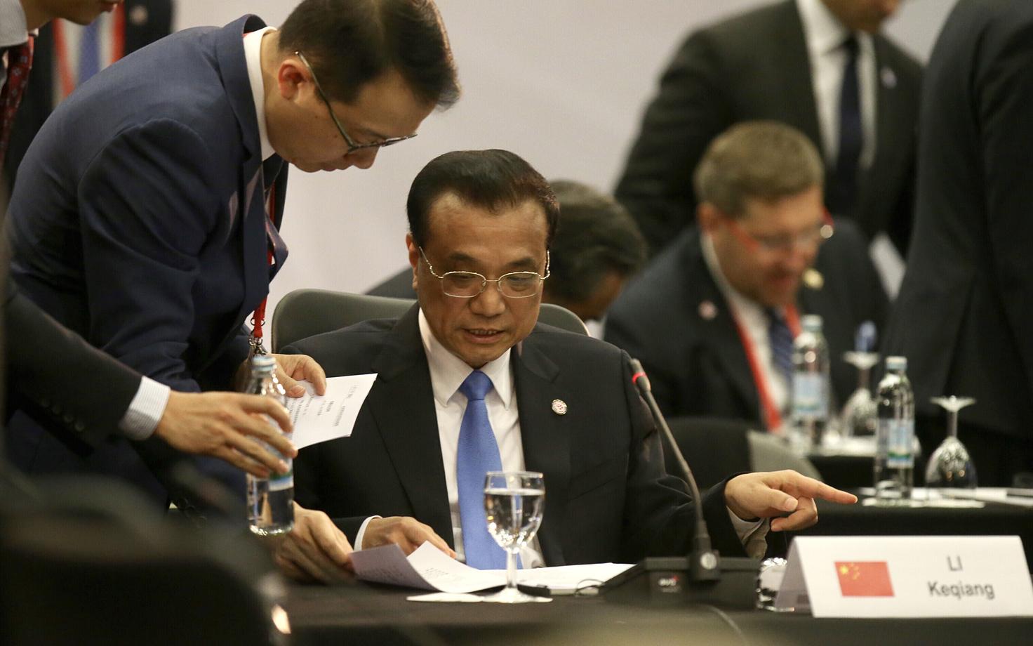 Hiina peaminister Li Keqiang.