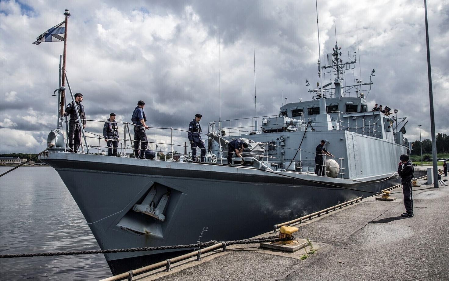 Минный тральщик Sakala.