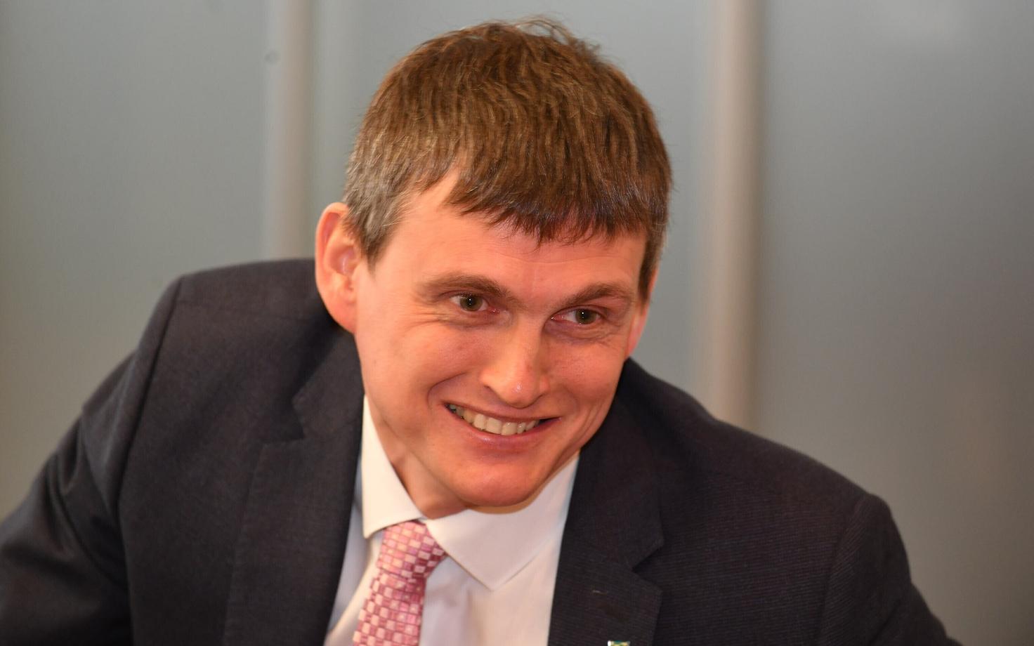 Мэр Нарвы Алексей Евграфов.