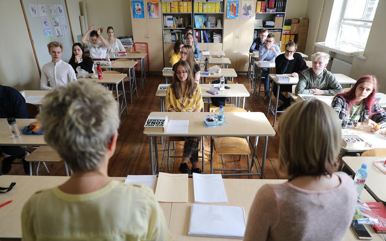 Экзамен по эстонскому языку.