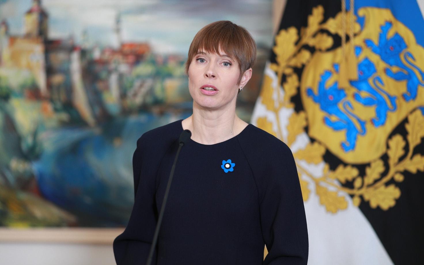 Президент Эстонии Керсти Кальюлайд.