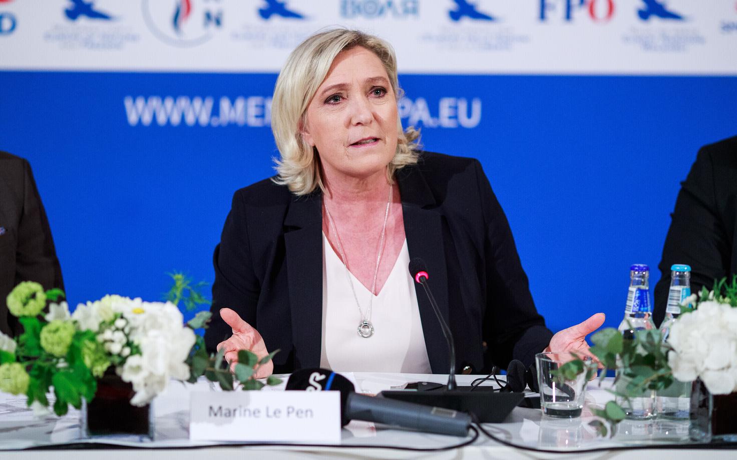 Prantsuse Rahvusliku Liidu juht Marine Le Pen Tallinnas