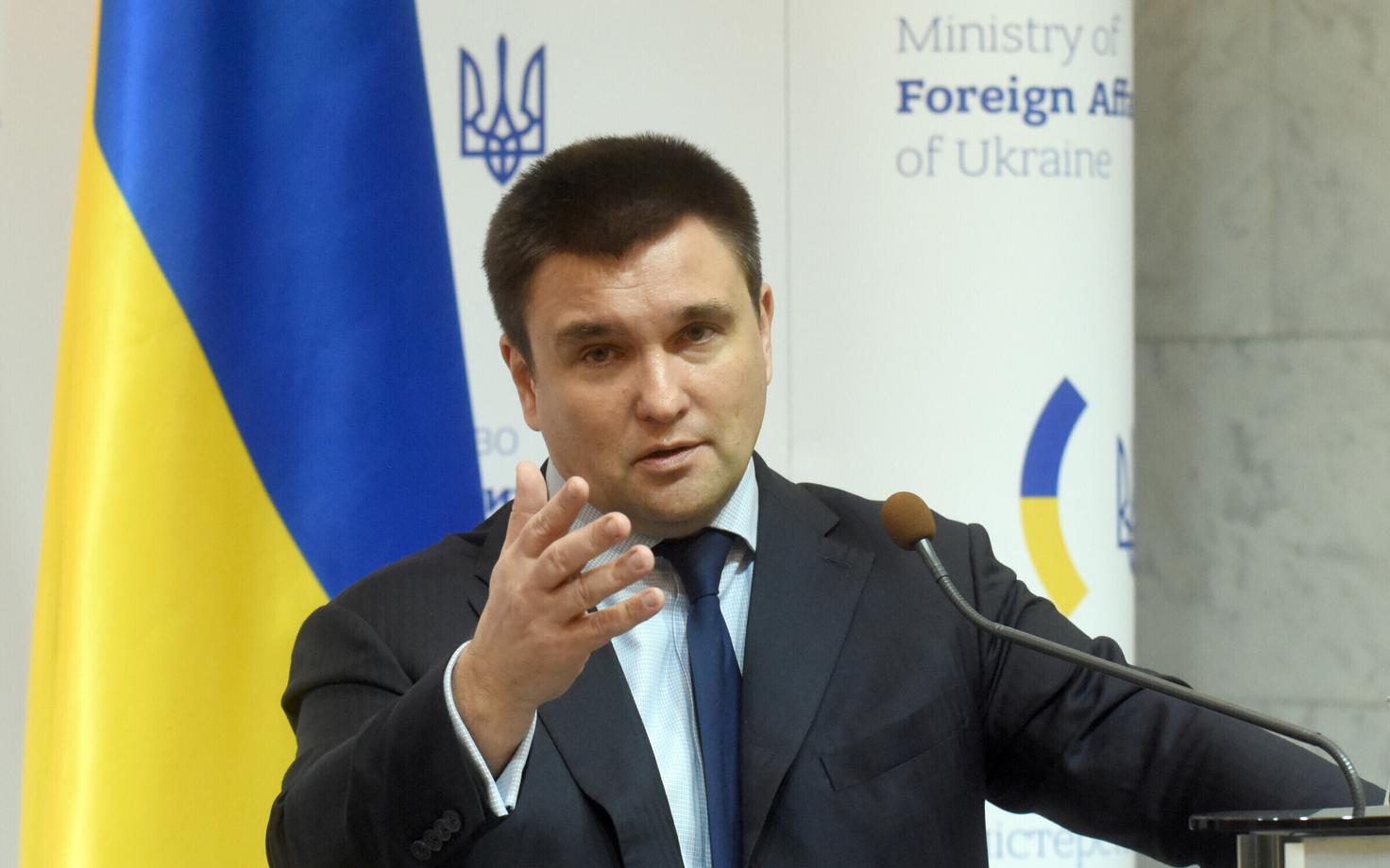 Ukraina välisminister Pavlo Klimkin.