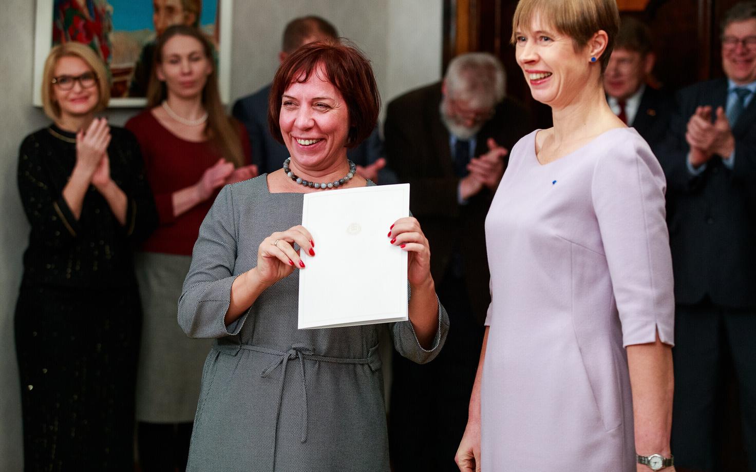 Meenutus 19. detsembril presidendi juures allkirjastatud teadusleppest.