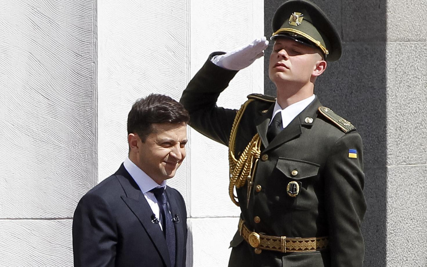 Ukraina president Volodõmõr Zelenski.