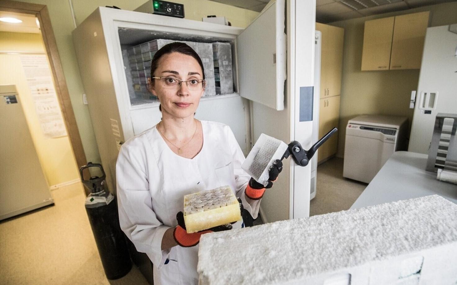 Kliinilise meditsiini instituudi reproduktiivmeditsiini teadur Merli Saare.