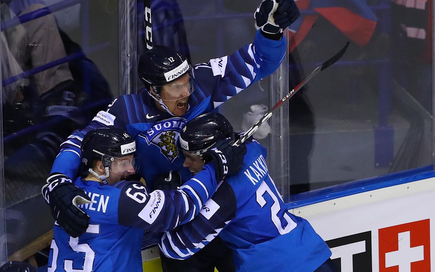 Сборная Финляндии пробилась в полуфинал.