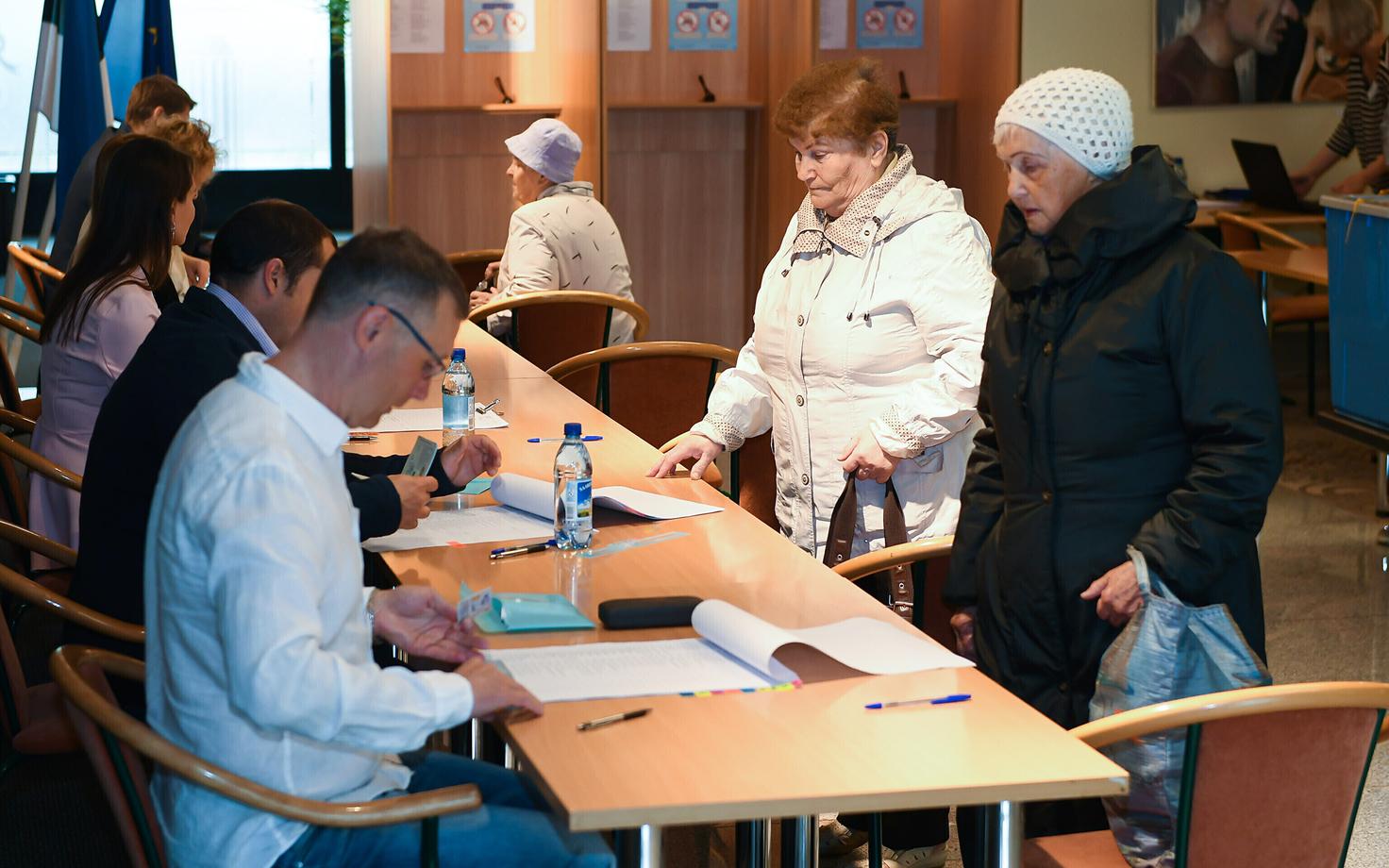 Выборы в Европарламент в Нарве.
