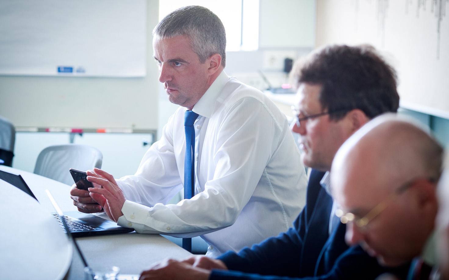 Paavo Nõgene ERR-i nõukogu koosolekul