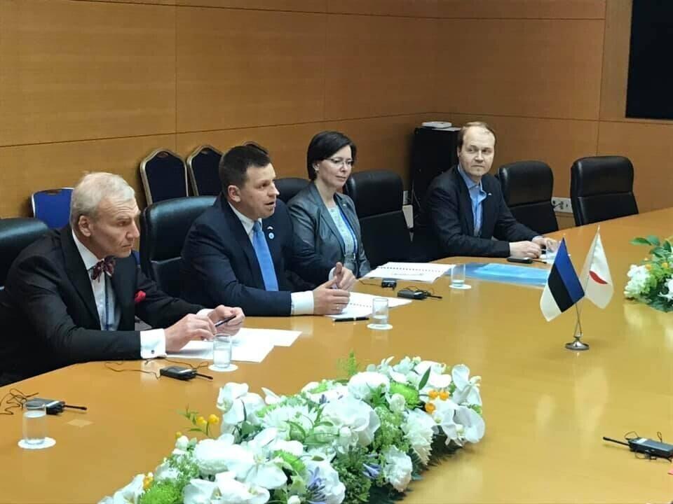 Jüri Ratas Jaapanis.